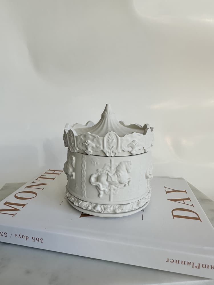 Шкатулка-подсвечник Карусель 2.0